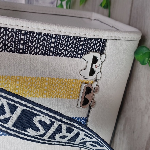 Karl Lagerfeld Maybelle Box Satchel NWT - Picture 3 of 10